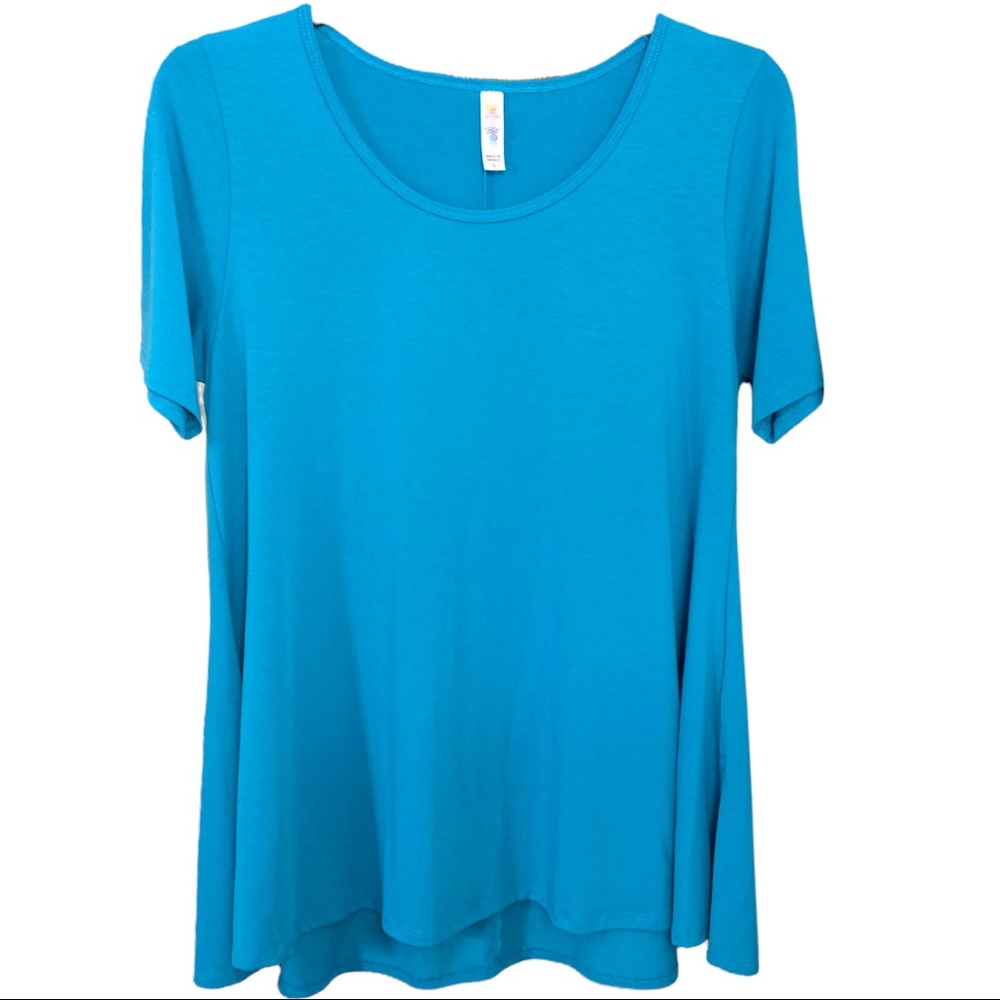 LaRoe Perfect Tee, L, Teal